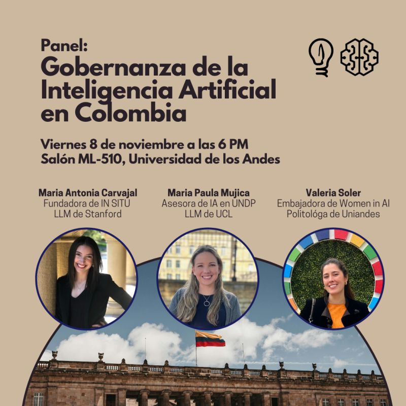 Painel sobre governança da IA na Colômbia